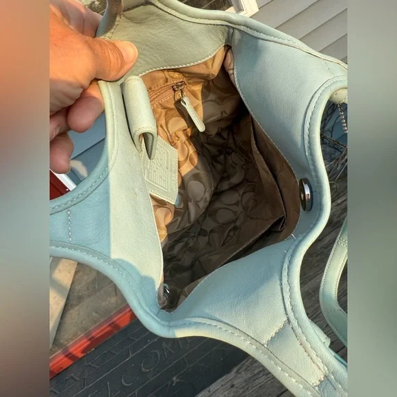 Coach 1993 Soho Slim Hobo leather Shoulder Bag 4983 VGUC - Picture 7 of 10